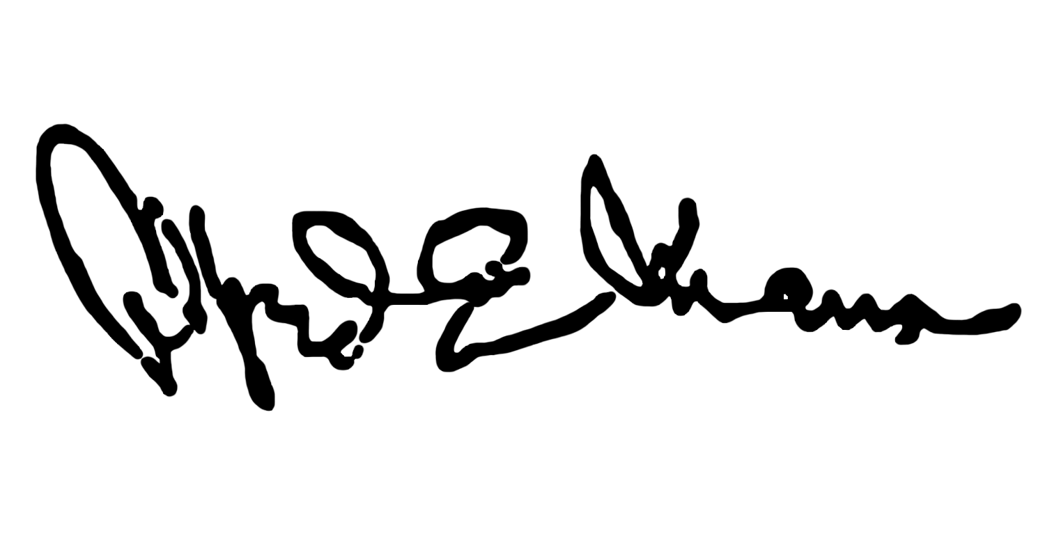 Alfred E. Mann signature